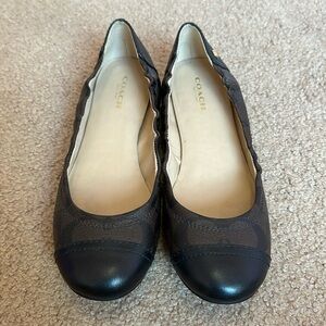 Coach Flats, EUC. Worn twice
